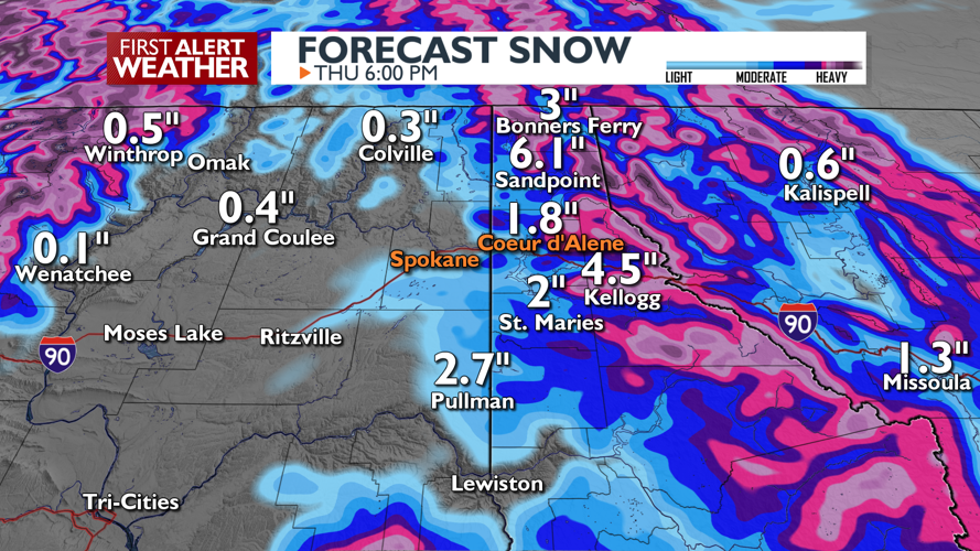 Gusty winds and rain for the valleys - Mark | Weather | kxly.com