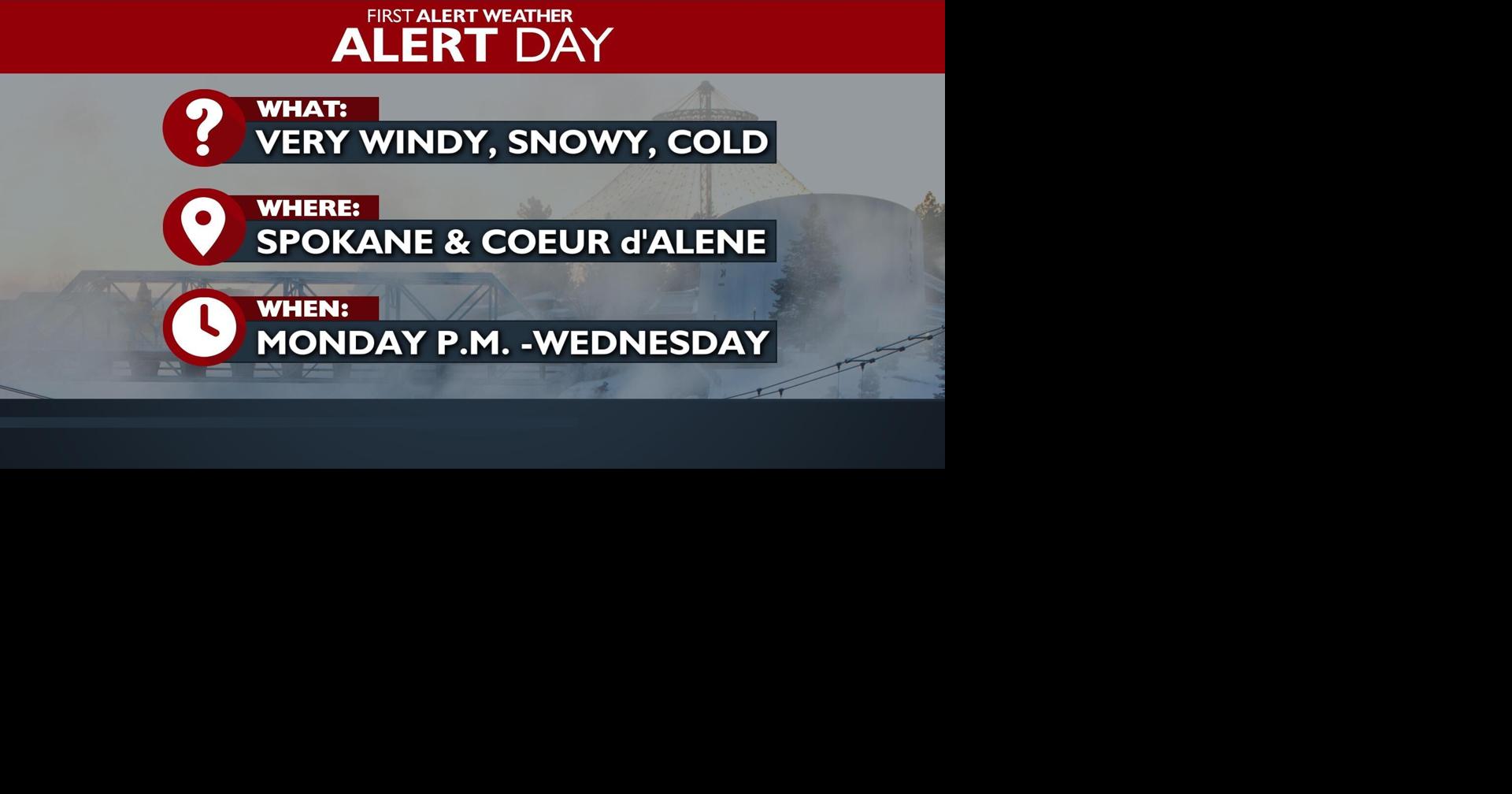 WEATHER ALERT: gusty winds, snow and bitter cold in the forecast | News ...
