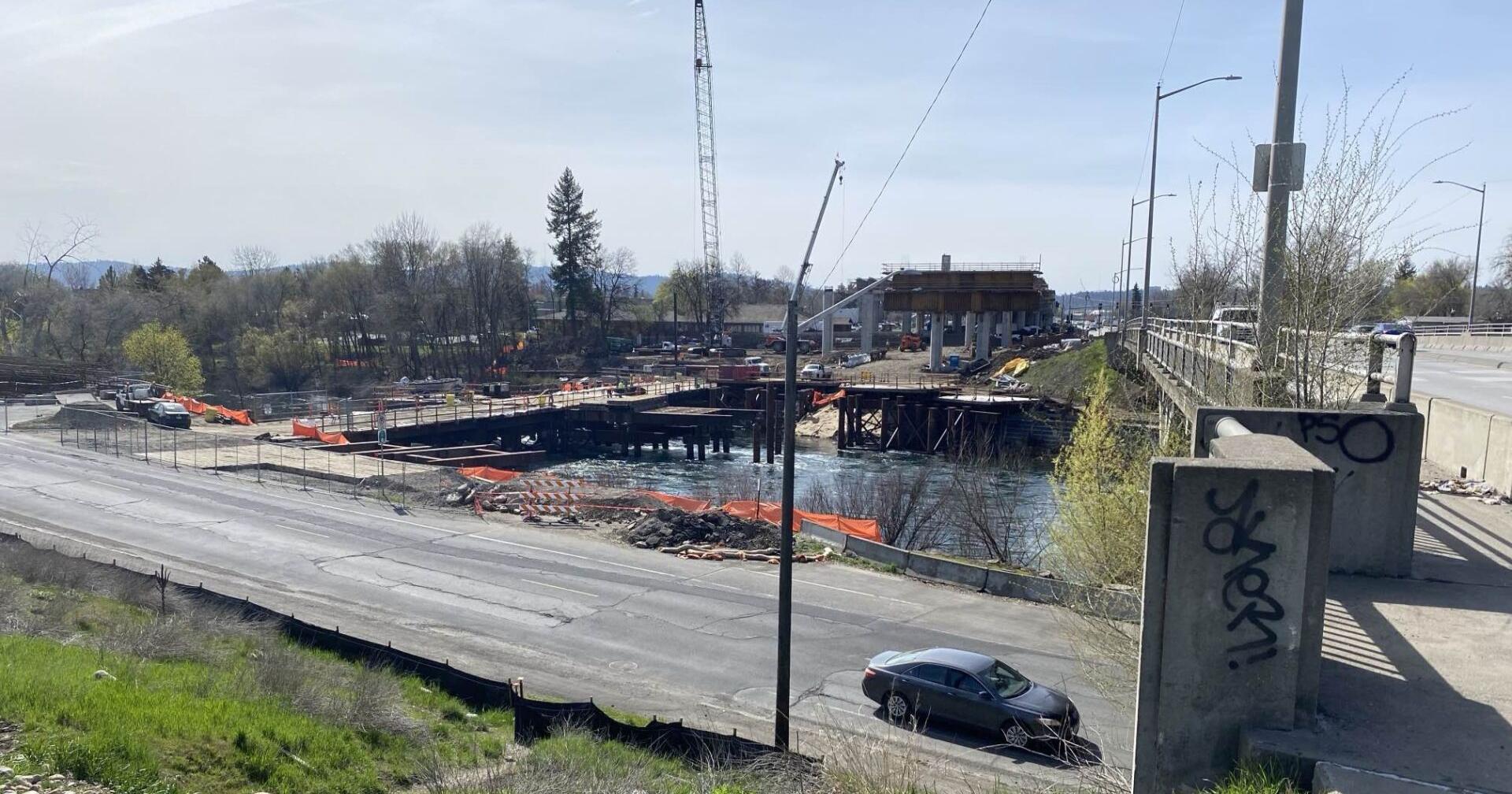 Spokane River closed at Greene Street closing for North Spokane Corridor River Crossing project - Vimarsana News