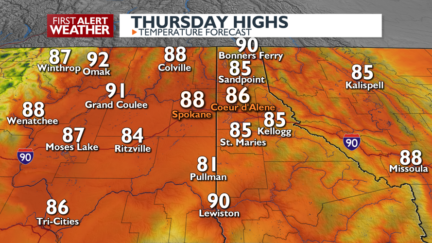 Sunny to afternoon clouds and evening rain showers - Mark | News | kxly.com