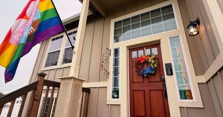 Spokane woman's pride flag stolen, captured on doorbell camera