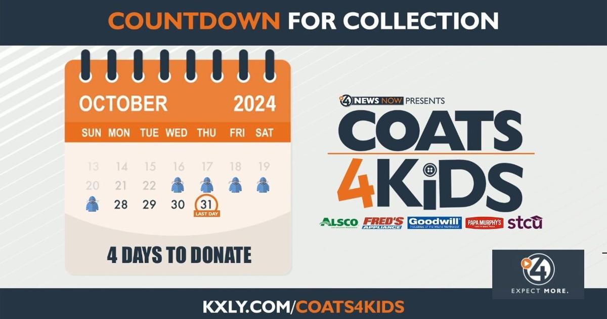 Countdown Coat Countdown to Coats 4 Kids | Video | kxly.com