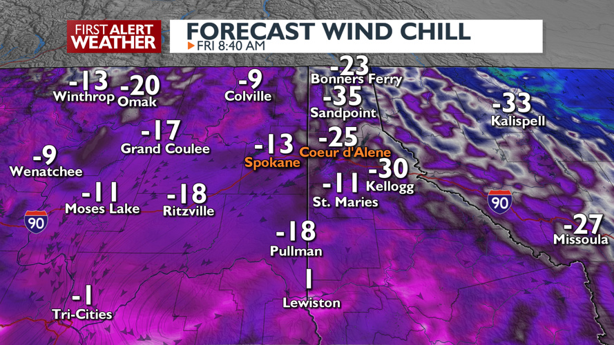 Cold and Winds Combine for Dangerous Wind Chill Conditions | News ...