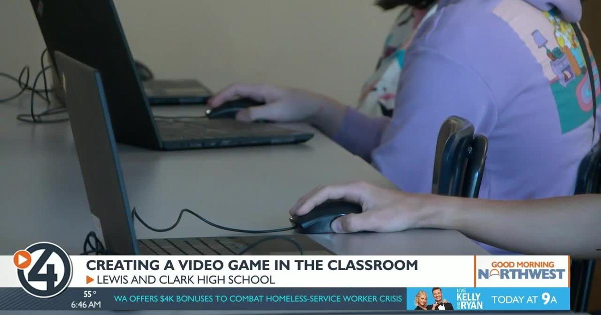 Video games in school? Spokane students learning coding and game ...