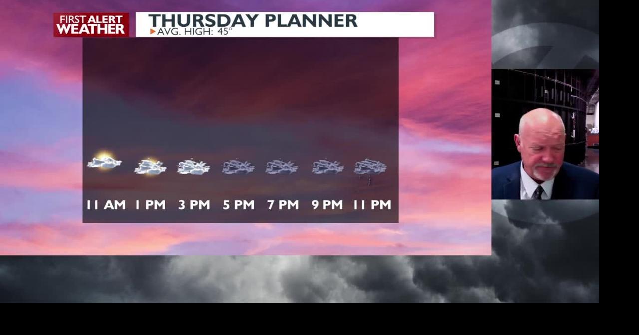 Mountain Snow and Light Rain Tonight and Friday Night | Video | kxly.com