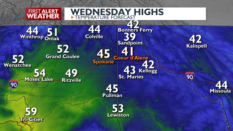 Gusty winds and rain for the valleys - Mark | Weather | kxly.com