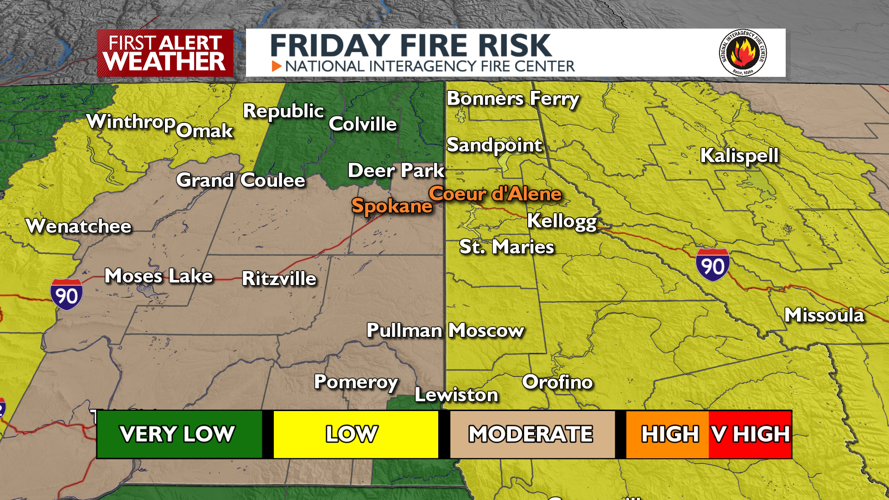 More gusty winds increase fire danger Friday - Matt | | kxly.com