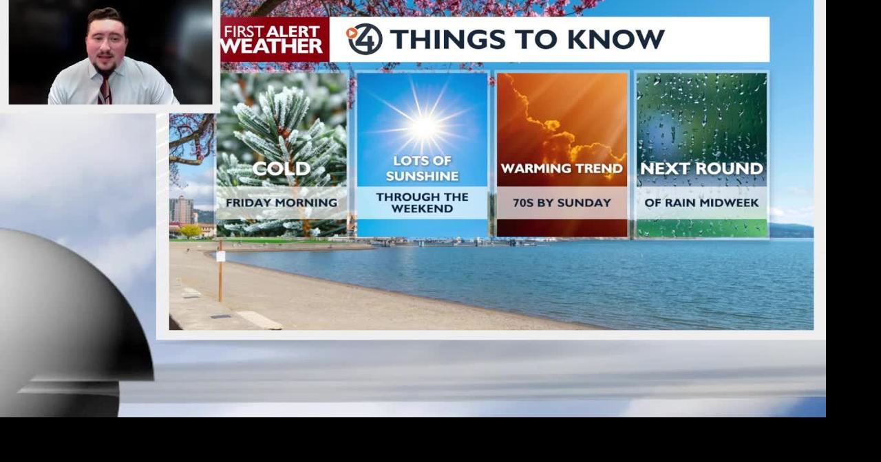 Warming trend takes off as the weekend arrives 🌤️🌡️ | News | kxly.com