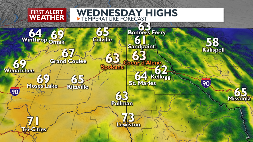 Breezy and mild today with showers and cooler Thursday - Mark | Weather ...