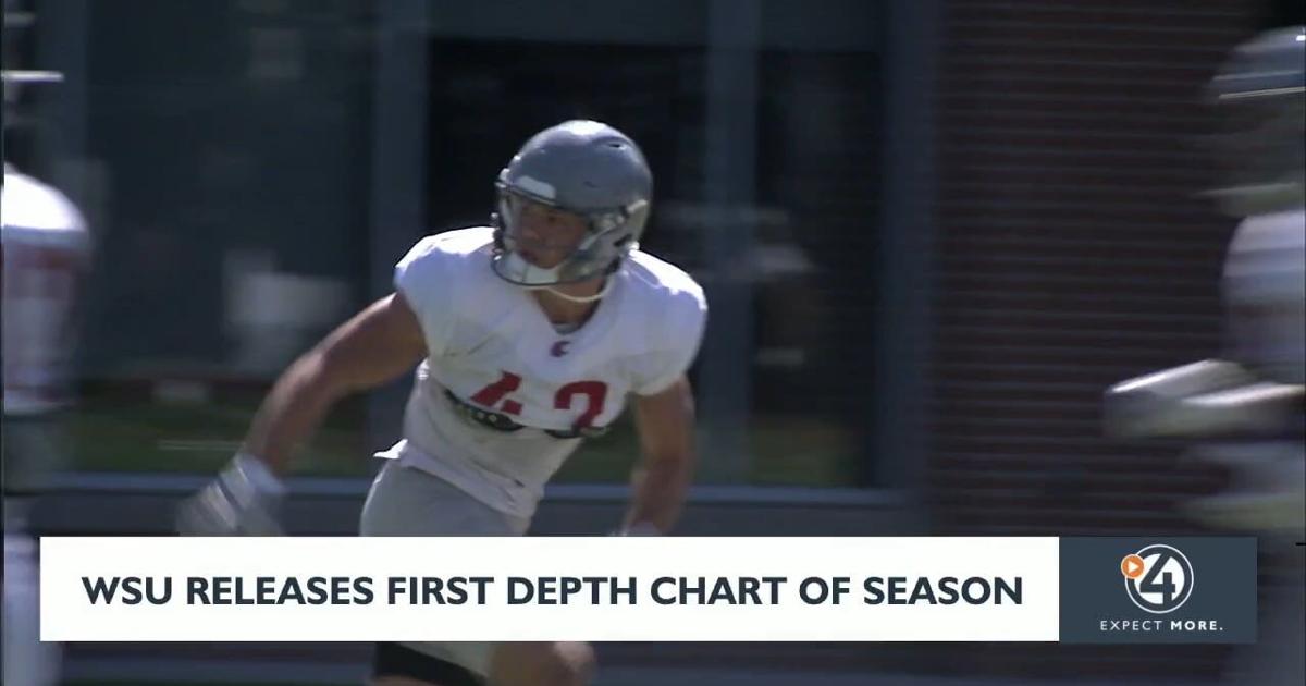 WSU releases first depth chart of season Video
