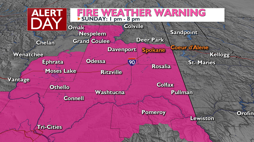 ⚠️Weather Alert Day⚠️ Gusty winds will create serious fire danger ...