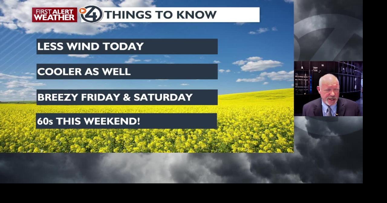 Sunny and mild today, warmer Thursday then another cooldown - Mark ...