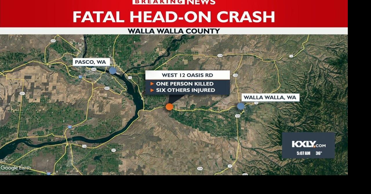 Fatal crash in Walla Walla Video