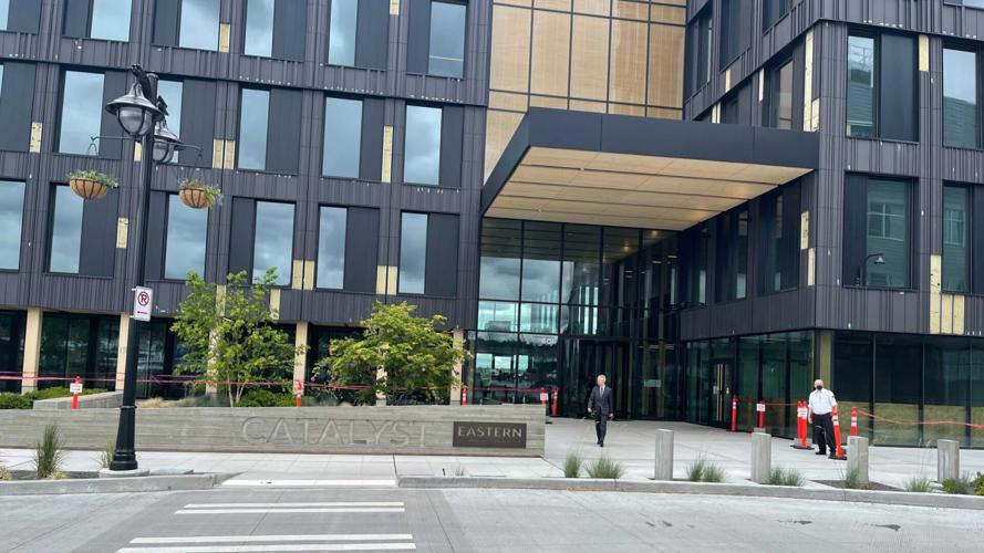 PHOTOS Gov. Inslee tours Spokane’s new Catalyst building Local News