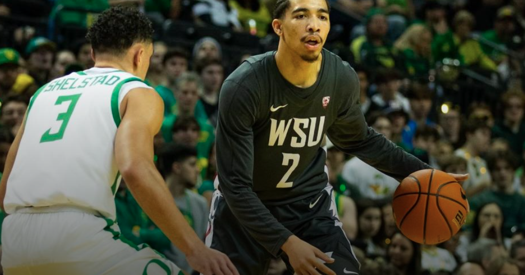 WSU's Myles Rice wins third-straight Freshman of the Week award ...