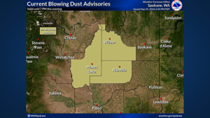 Dust Storm Forces Closure of Major Highways Near Ritzville