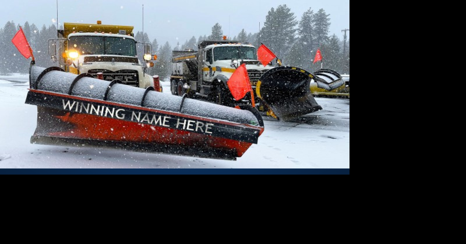 Idaho students invited to 'Name a Snowplow' for 3rd year in a row