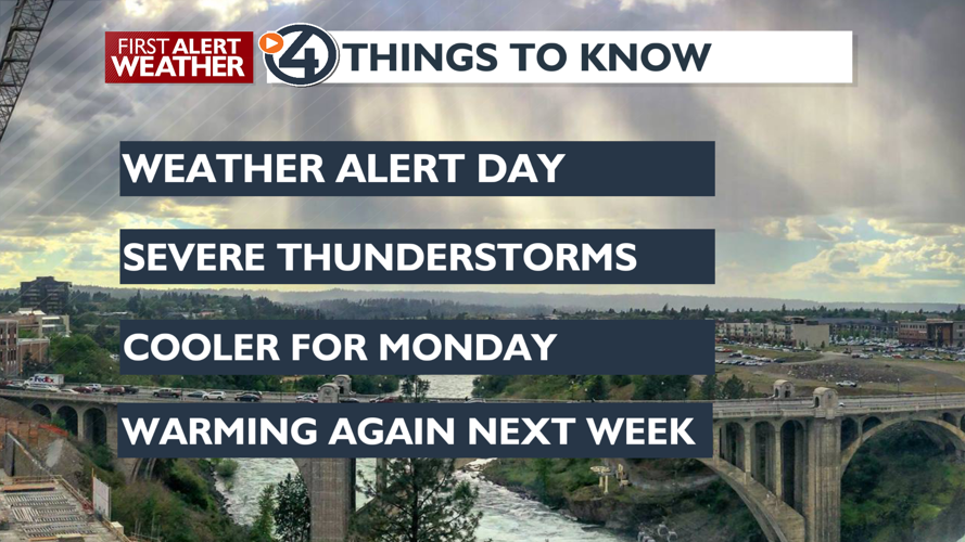 Sunny, cool and breezy start Monday - Mark | Weather | kxly.com