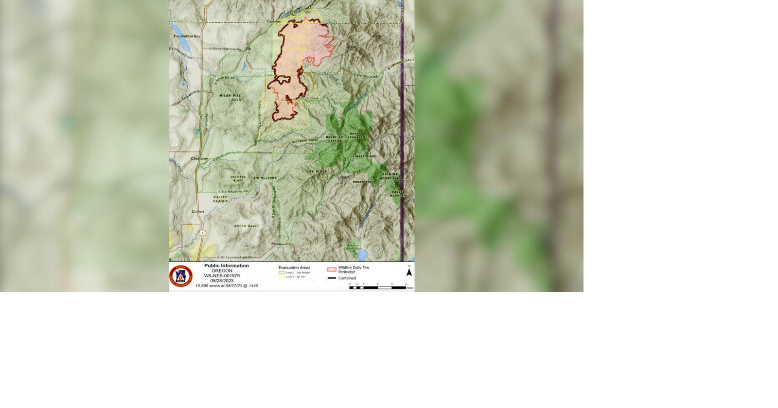 Oregon Road Fire August 28 Evacuationfire Map 6670