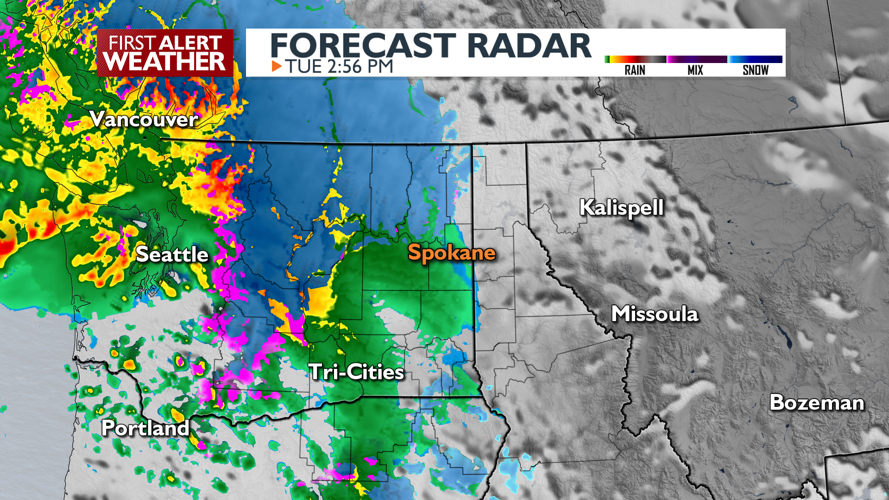 Wet weather moving in with mountain snow and valley rain - Mark | News ...