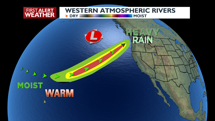 Atmospheric river causes waterways across the Inland Northwest to rise ...