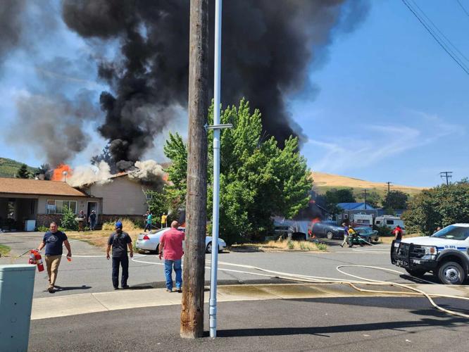Multiple homes, structures burned in Lapwai fire News