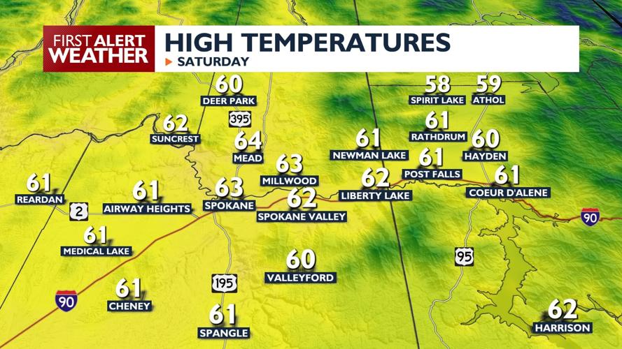 ☀️Mostly sunny skies and a big hop🐰 in temperatures for Easter Weekend ...
