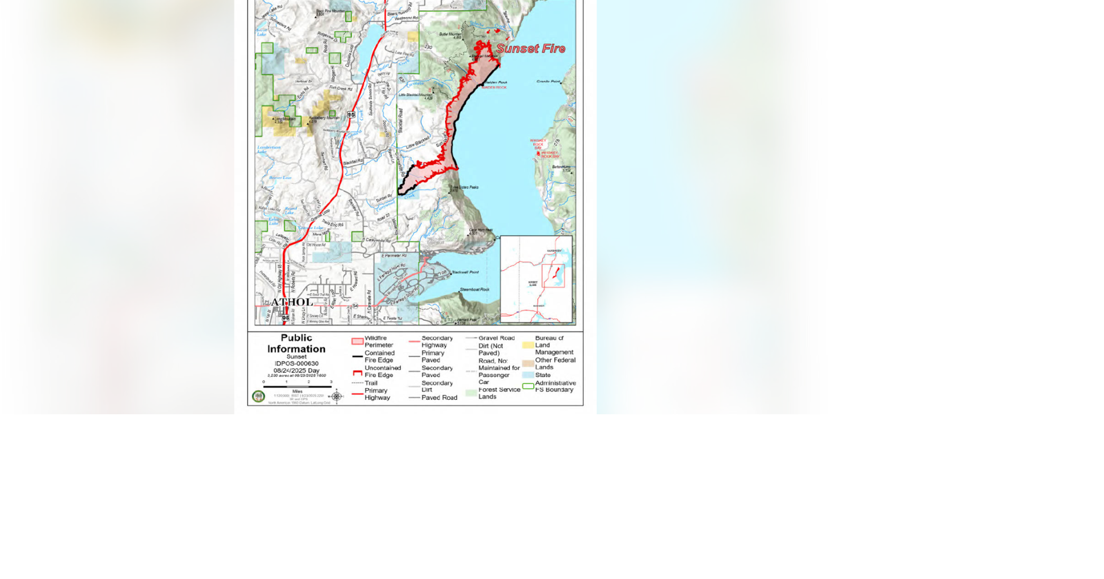 Evacuation levels lifted for Sunset Fire; some areas remain in 'set ...