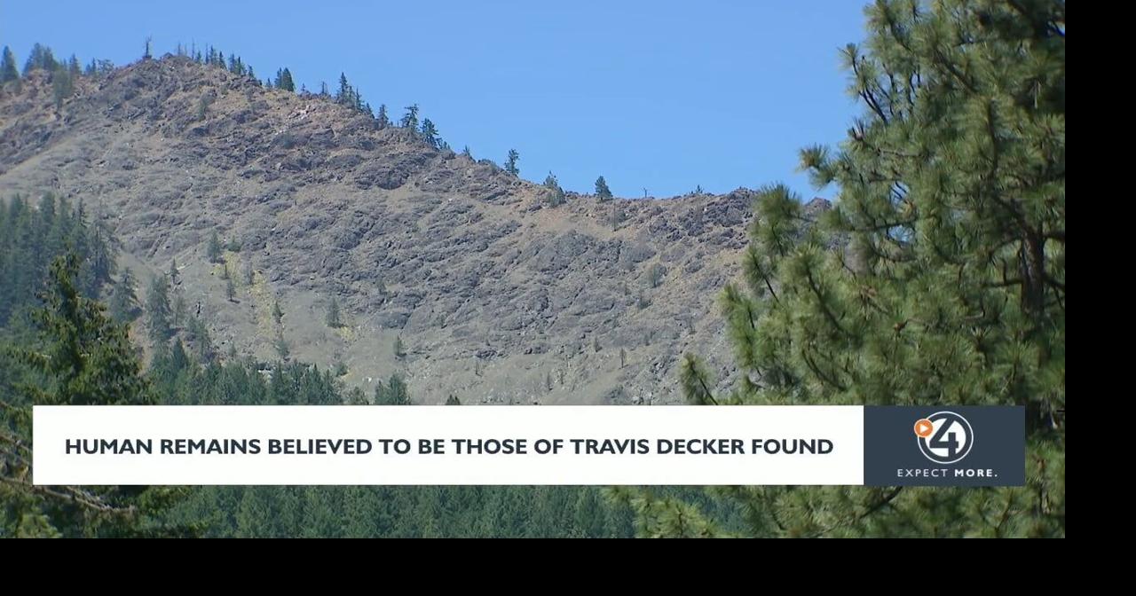 Human remains believed to be those of Travis Decker found near ...