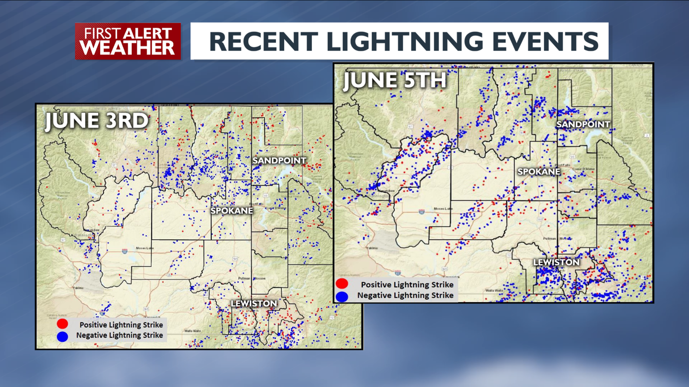 Are we seeing more lightning in the Inland Northwest? | Local News |  