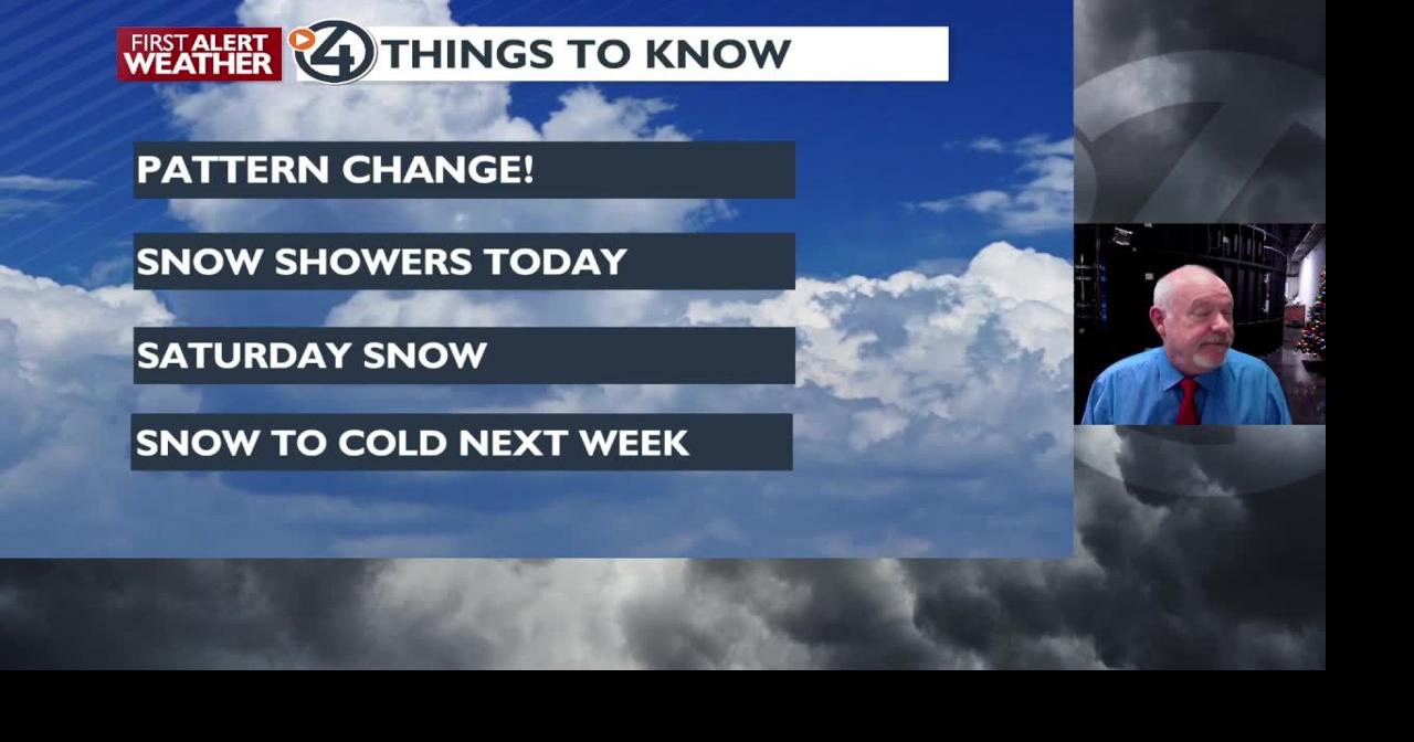 A lull today with snow for Saturday - Mark | Weather | kxly.com
