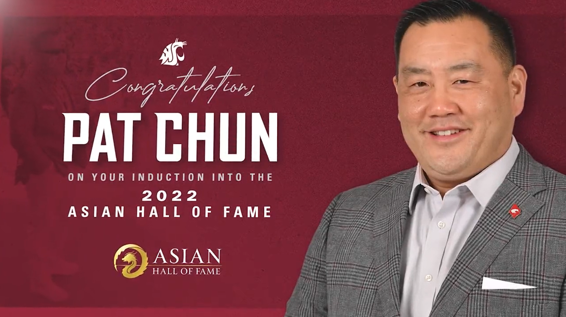 WSU Athletic Director Pat Chun Inducted Into Asian Hall Of Fame | Local ...