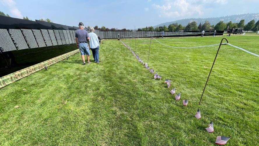 Vietnam Veterans Memorial Wall replica returns to Liberty Lake