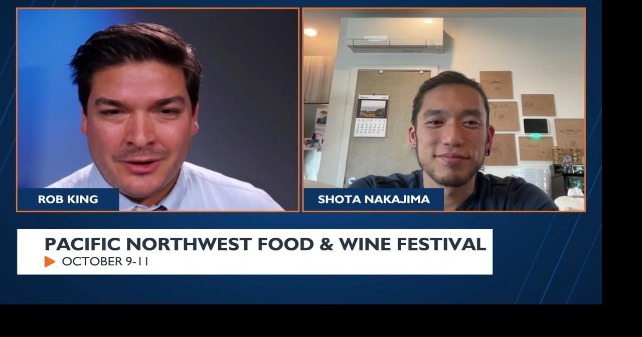 Chef Shota Nakajima chats with KXLY about the PNW Food & Wine Festival