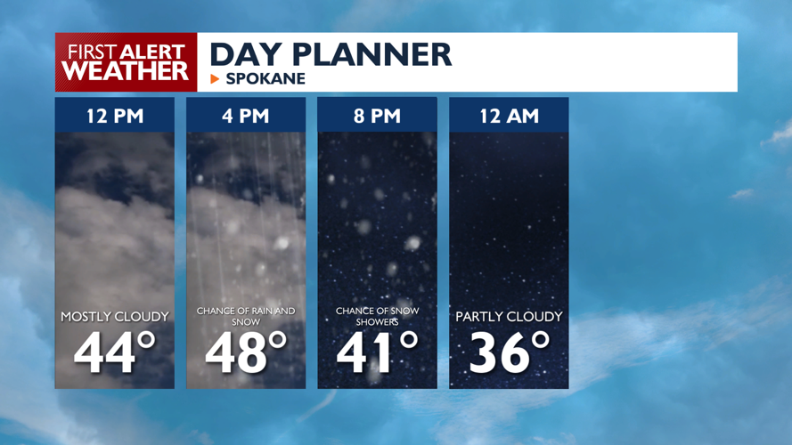 Active weather Wednesday with rain and snow | News | kxly.com