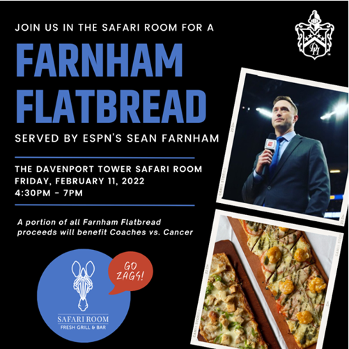ESPN analyst invites public to ‘Farnham Flatbread’ fundraiser