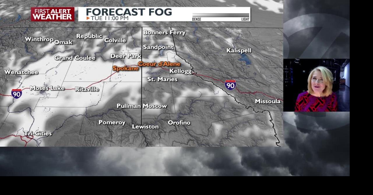 ☁️Dense fog Wednesday morning☔The next round of rain arrives around ...