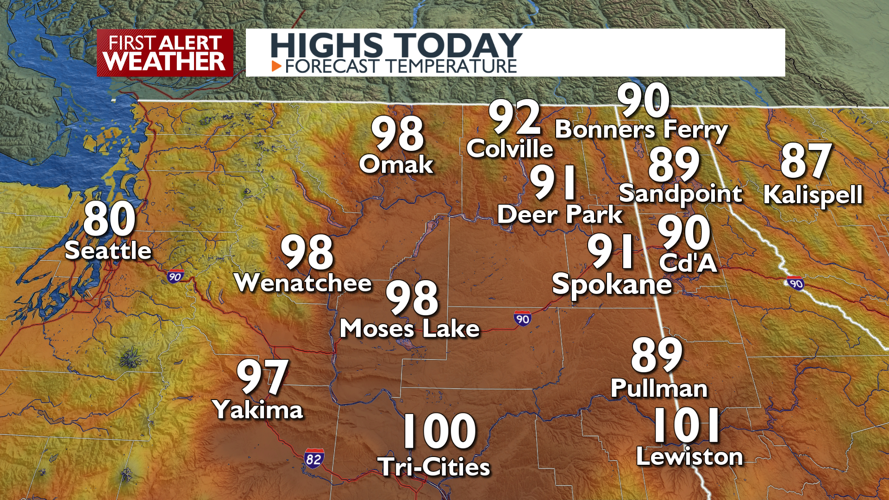 Hot days ahead – Mark | Forecast | kxly.com