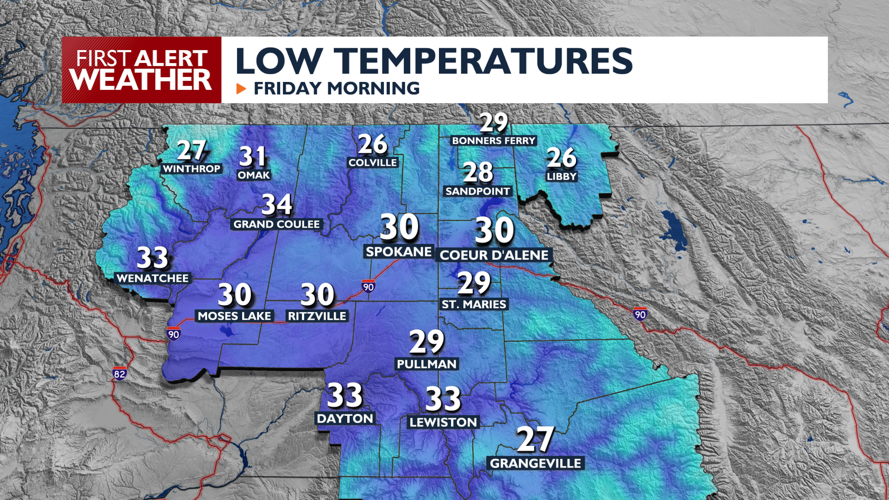 Chilly Thursday with more shower chances 💧 ️ | News | kxly.com
