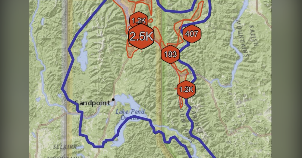 Large power outage impacting Northern Lights members