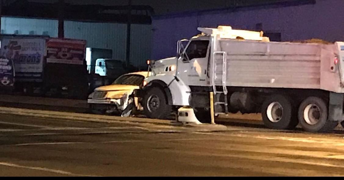 Intersection of Freya & Sprague now reopen following dump truck crash