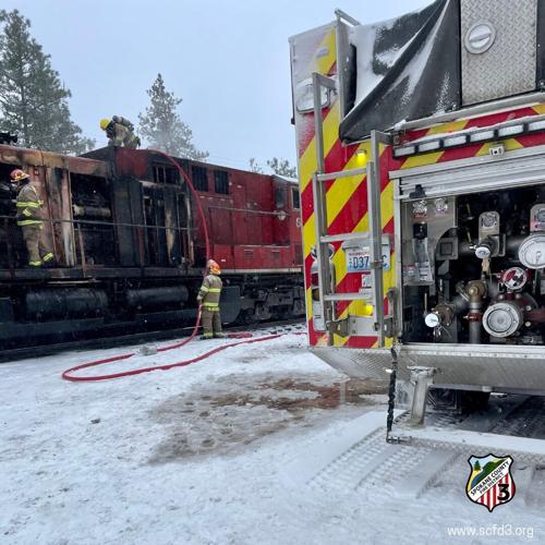 Spokane County Firefighters extinguish train fire near Cheney | News ...