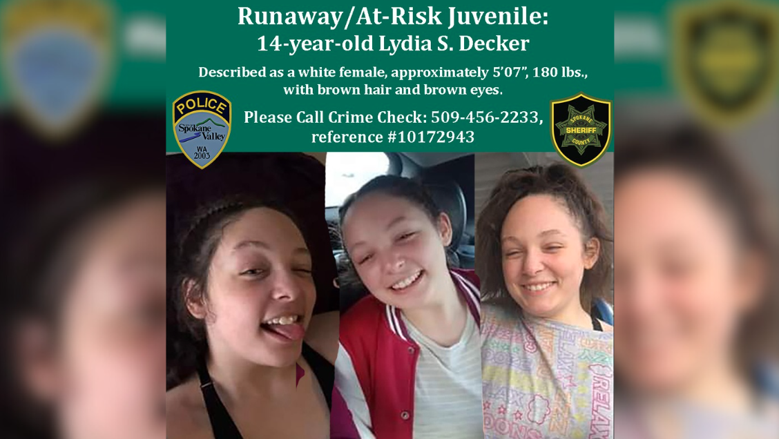 Spokane County Sheriff's Office looking for missing teen girl | News ...