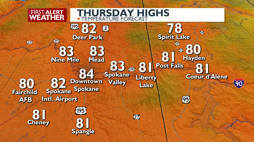 Sunny, hot today and warming through the weekend - Allison | Weather ...