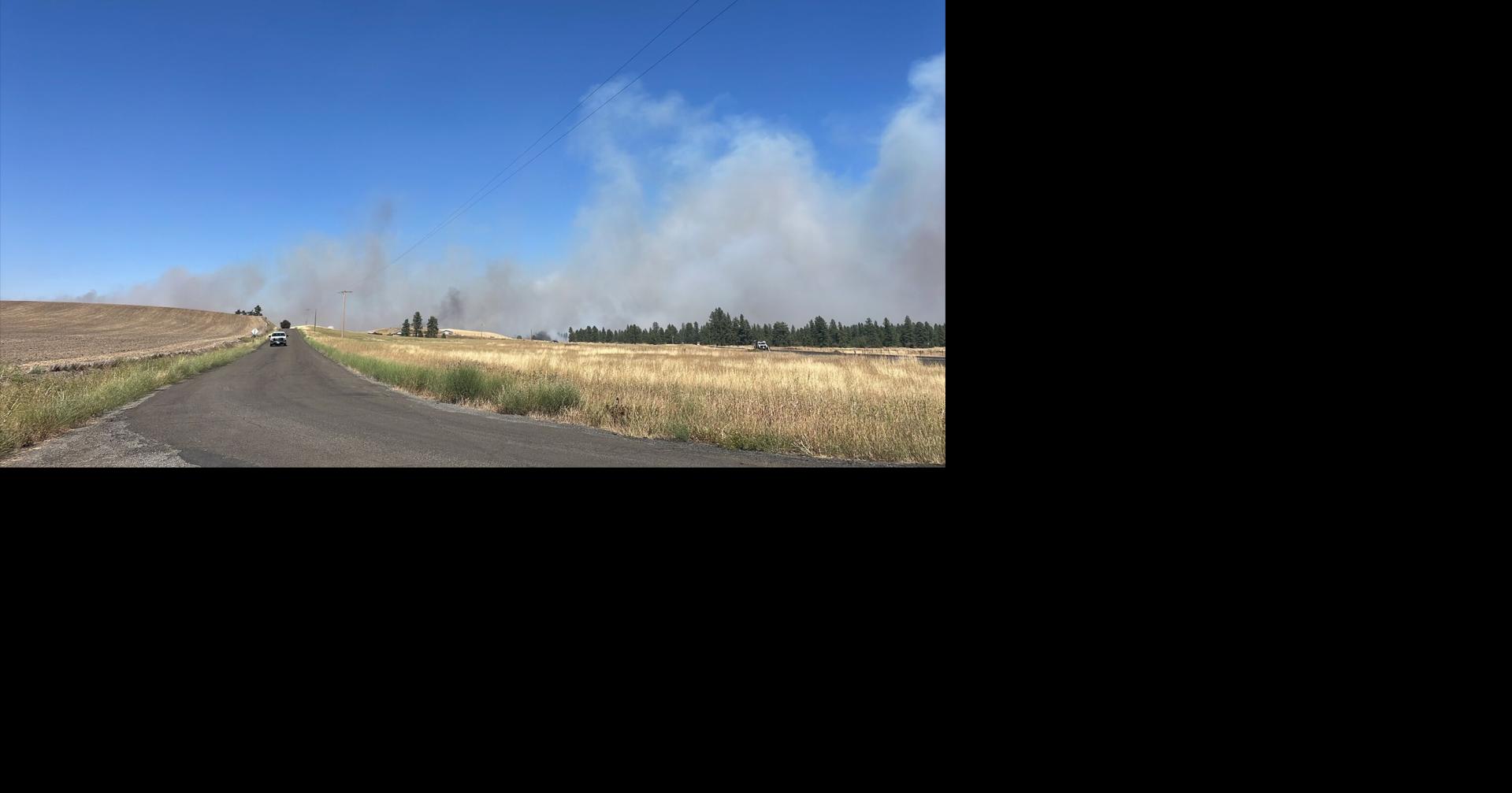 Wildfire near Medical Lake