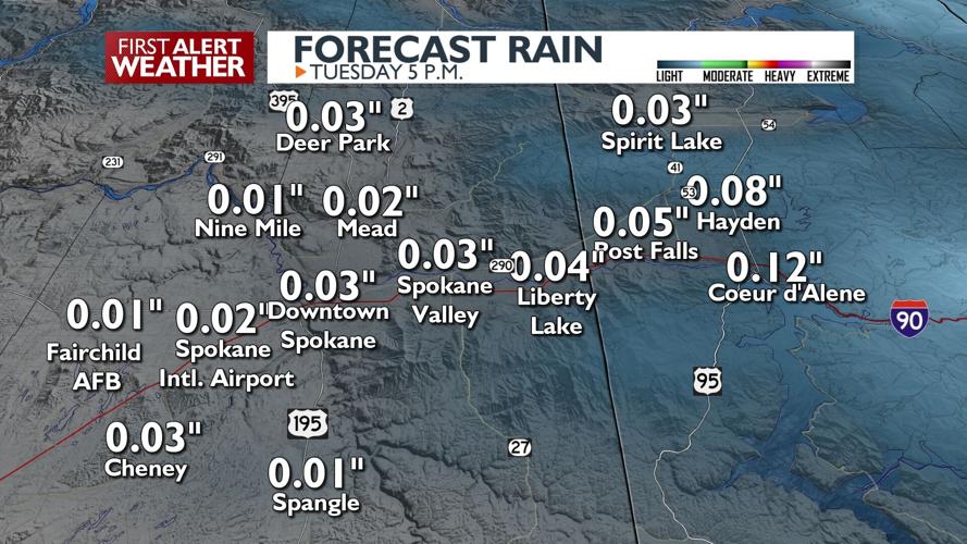 🌦️Spring showers: A little bit of rain with highs in the 40s & 50s for ...