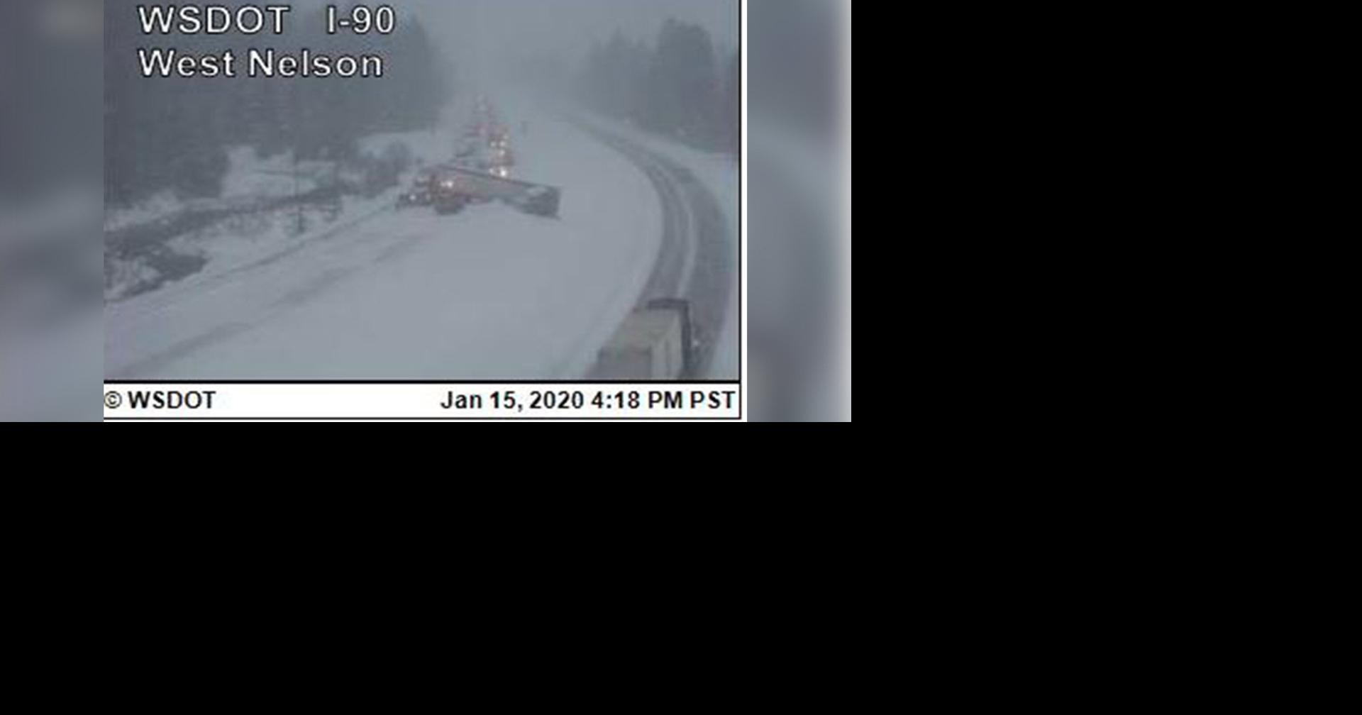 I-90 near Snoqualmie reopens following semi crash | Local News | kxly.com