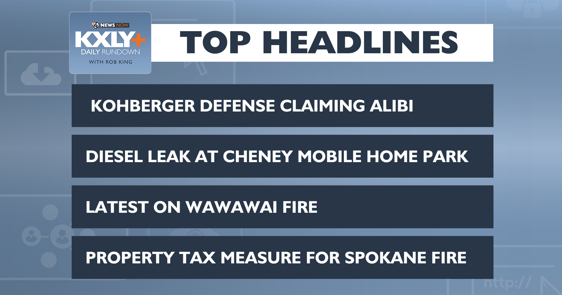 WATCH: KXLY+ Daily Rundown w/ Rob King July 25, 2023 - Vimarsana News