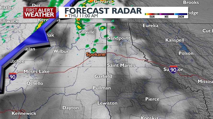 🍃Cold front Thursday brings isolated storms and gusty winds but only ...