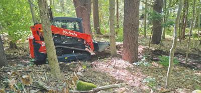 Inter-Lakes Middle High School trail work